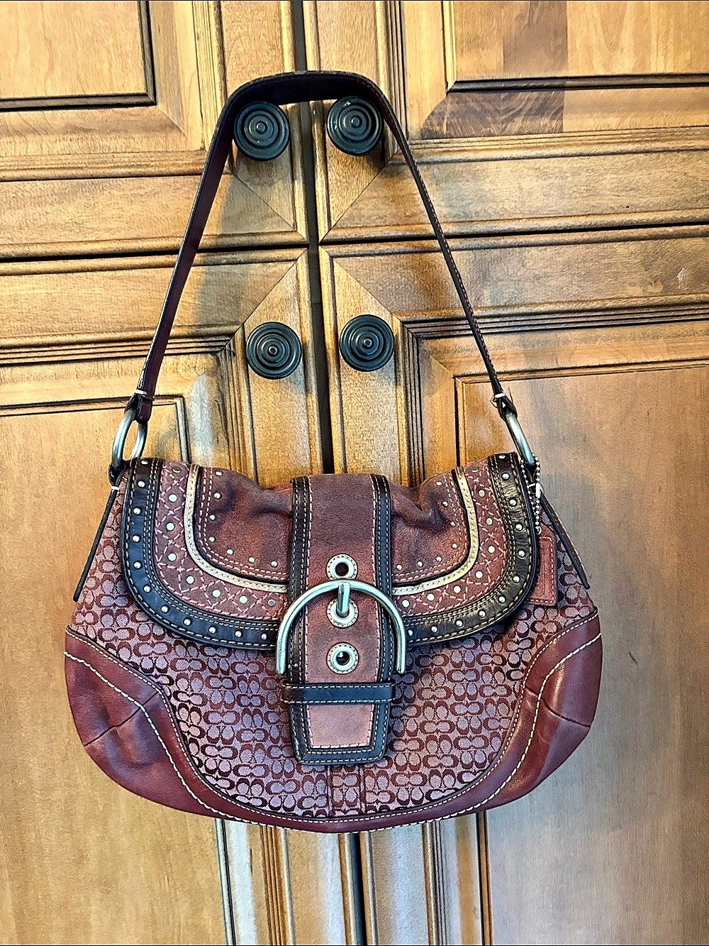 Coach Y2K Signature Red SoHo Limited Edition  Bag F11517